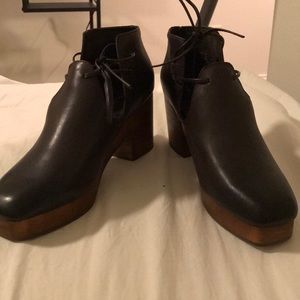 Anthropologie Leather Heels